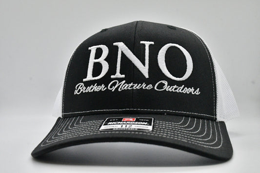 BNO Black & White Hat