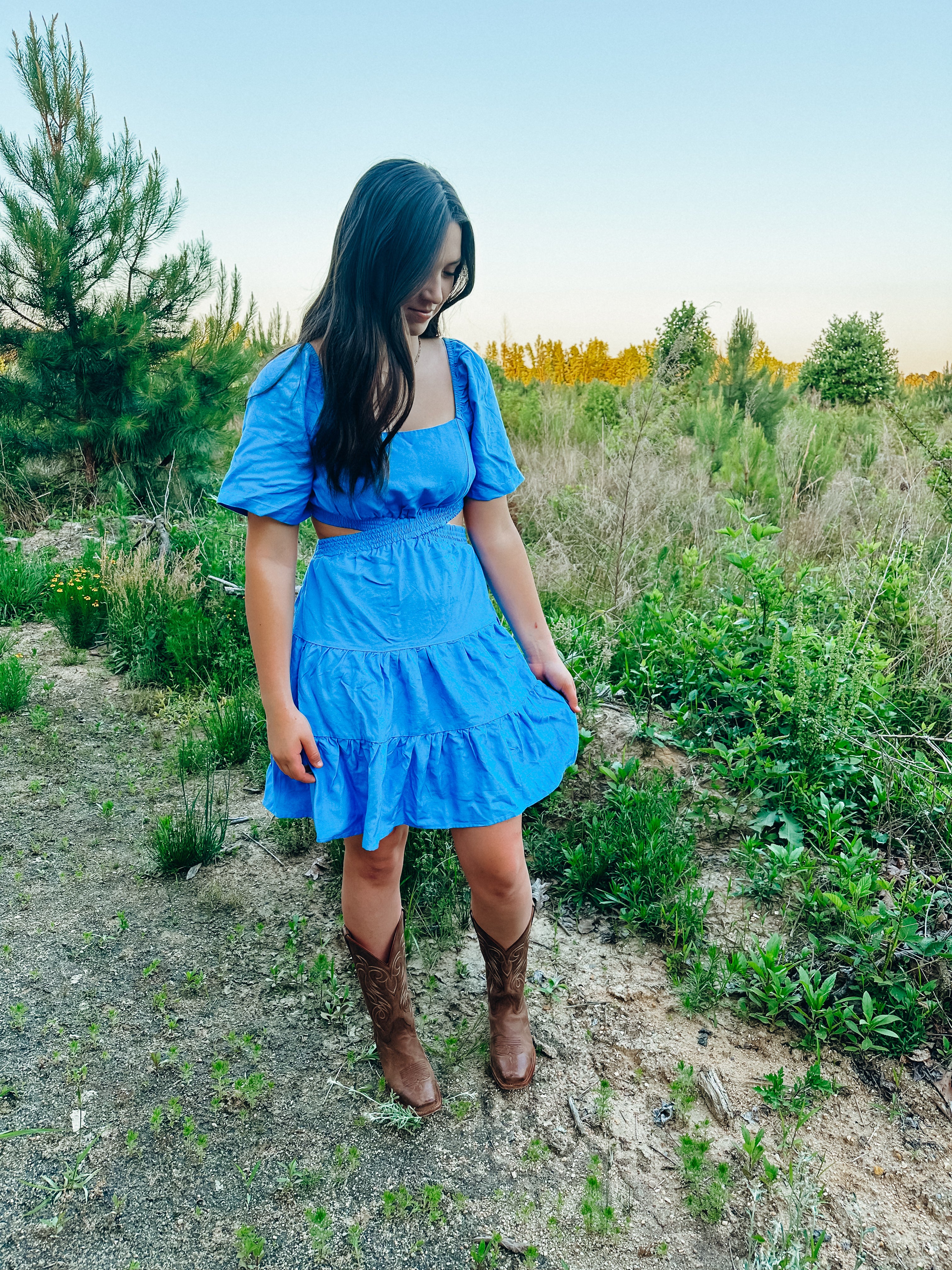 The Alexa Dress – Cotton & Curls